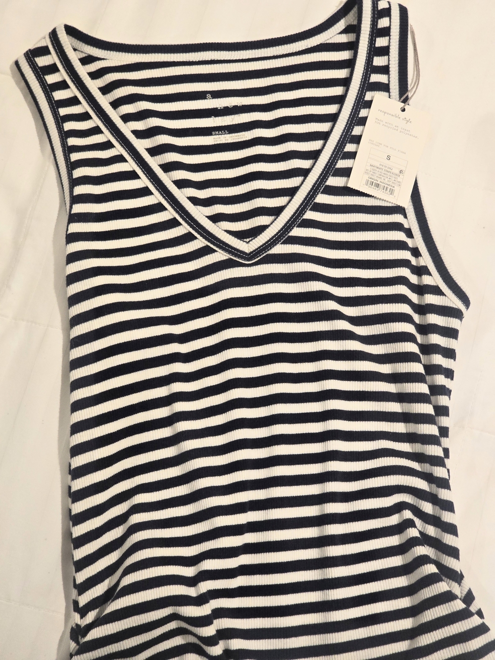 Black and White Striped Bodycon Maxi Dress with side rushing - Picture 5 of 7